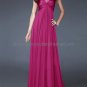 Strapless Evening Dress Prom Dress Long Beaded Purple Blue Pink Green Bridesmaid Dress