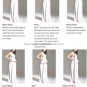 Standard Size Chart & Color Swatches & Measure Guide Chart For Wedding Dress & Evening Dress