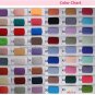 Standard Size Chart & Color Swatches & Measure Guide Chart For Wedding Dress & Evening Dress
