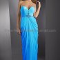 White Black Purple Chiffon Strapless Mermaid Evening Dress Sweetheart Prom Dress Pleated Party Dress