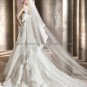 Free Crinoline Cap Sleeves Square Sagrera Bridal Gown White Alencon Lace A line Wedding Dress pV312