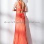 One Shoulder Coral Green Purple Chiffon Bridal Evening Dress A-line Prom Dress Custom Formal Dress