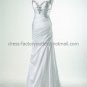 Jeweled Halter Hot Pink Blue White Bridal Evening Dress A-line Prom Dress Formal Dress