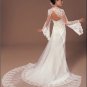 Custom Ivory White Champagne Satin Simple Wedding Dress Free Lace Hacket Sheath Bridal Ball Gown