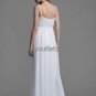 Ivory Lace Applique Short Bridal Dress Double Straps High Front Low Back Hi-low Beach Wedding Dress