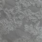 Ivory White Alencon Lace Bridal Dress Jacket V-neck Long Sleeves Wedding Dress Bolero Jacket J01