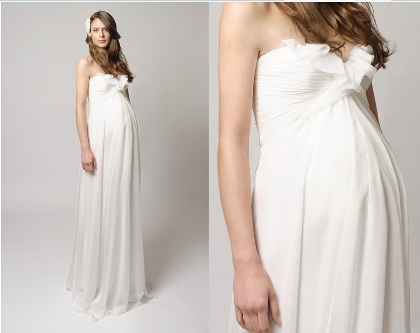 Платье для беременных в греческом стиле