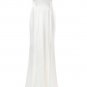 Cap Sleeves Lace Top Satin Empire Waist Maternity Bridal Gowns V-neck Pregnant Wedding Dress H166