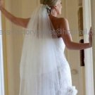 2 Tiers Tulle Short Wedding Veil 1X1.5 M Bridal Dress Veil Short Bridal Veil VL29