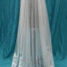 2 Tiers Wide Tulle Lace Ruffle Wedding Veil 1X1.5 M Long Cathedral Bridal Veil Weding Dress Veils