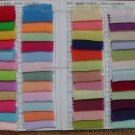 Real Chiffon Materials For Wedding/Evening Dress Handcraft Color Swatches 2-4 Styles 10X10cm