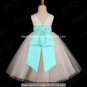 White Satin Junior Bridesmaid Dress Flower Girl Dress Baby Dresses Sz2 3 4 5 6 7 8 9 10+ Custom