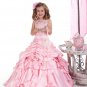 Pink Junior Bridesmaid Dress Prom Party Dress Flower Girl Dress Baby Dresses Sz2 3 4 5 6 7 8 9 10+