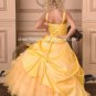 Orange Junior Bridesmaid Dress Prom Party Dress Flower Girl Dress Baby Dresses Sz2 3 4 5 6 7 8 9 10+
