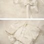 A-line Strapless Layered Lace Ruffles Bridal Gown Bodeice Wedding Dress Sz 2 4 6 8 10 12+