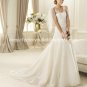 2013 New A-line Bridal Gown White Ivory Lace Sheer Straps V-neck Wedding Dress Sz 4 6 8 10 12+Custom