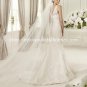 2013 New Mermaid Bridal Gown White Ivory Lace Sheer Straps V-neck Wedding Dress Sz4 6 8 10 12+Custom