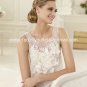 2013 A-line Royal Bridal Gown Ivory Lace Empire Waist Wedding Dress Sz 4 6 8 10 12+Custom