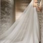 2 TierS Wide Tulle Wedding Veil 2.8X1.5 M Bridal Dress Veil Cathedral Bridal Veil VL21