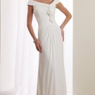 A-line Bridal Wedding Dress Gown Off Shoulder Bridesmaid Evening Prom Dress Sz 4 6 8 10 12 14+