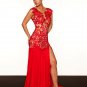 Black Red Lace Bridal Gown Cap Sleeves Wedding Dress Mermaid Bridal Ball Gown Sz 2 4 6 8 10 12+