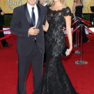 Black Lace Bridal Gown Off Shoulder Wedding Dress Mermaid Bridal Evening Ball Gown Sz 2 4 6 8 10 12+
