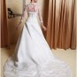 Princess Strapless White Wedding Ball Gown Bridal Dress Free 3/4 Jacket Sz4 6 8 10 12 14+Custom