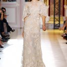 2013 New Champagne Lace Wedding Dress Free Shawl A-line Bridal Dress Gown Sz 2-16+Custom