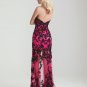 Strapless Cream Black Purple Pink Lace Hi-low Bridal Evening Party Cocktail Prom Dress Sz2-16+