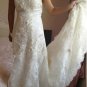 Long Sleeves Jacket Strapless Bridal Gown White Good Lace Mermaid Wedding Dress