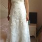 Long Sleeves Jacket Strapless Bridal Gown White Good Lace Mermaid Wedding Dress