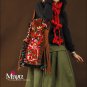 Miyabags DE-03 "Dance with Embroidery" Hmong Stylish Handmade Embroidery Tote Shoulder Bag Bookbag