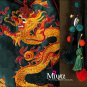Miyabags DE-04 "Flourishing" Enthic Stylish Embroidered Canvas Bag Tote Bookbag Backpack