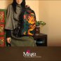 Miyabags DE-04 "Flourishing" Enthic Stylish Embroidered Canvas Bag Tote Bookbag Backpack