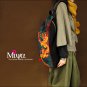 Miyabags DE-04 "Flourishing" Enthic Stylish Embroidered Canvas Bag Tote Bookbag Backpack