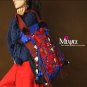 Miyabags DE-05 "Furious Spring" Enthic Stylish Embroidered Canvas Shoulder Bag Tote Bookbag