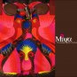 Miyabags DE-09 "Be Free" Ethnic Stylish Embroidery Denim Shoulder Messenger Bag Tote Bookbag