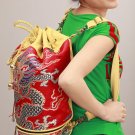 Guduo 2012 - 10 "Red Dragon" Embroidered Fashion Messenger Shoulder Bag Backpack