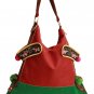 Guduo 2012 - 06 "Crane Dancing" Handmade Embroidered Brocade Messenger Shoulder Bag