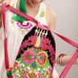 Guduo 2012 - 04 "Spring Walk" Handmade Embroidered Brocade Messenger Shoulder Bag