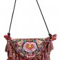 Guduo 2012 - 01 "Cutie" Embroidered Canvas Messenger Shoulder Bag Handbag