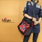 Miyabags D-06 "Merry" Chinese Stylish Embroidery Denim Shoulder Messenger Bag Handbag
