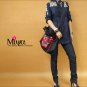 Miyabags D-06 "Merry" Chinese Stylish Embroidery Denim Shoulder Messenger Bag Handbag