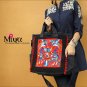 Miyabags D-06 "Merry" Chinese Stylish Embroidery Denim Shoulder Messenger Bag Handbag