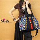 Miyabags D-02 "Wishful" Chinese Stylish Handmade Embroidery Shoulder Messenger Bag Handbag