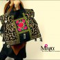 Miya LS-01 "Pass by" Ethnic Embroidered Canvas Womem Shoulder Tote Messenger Handbag