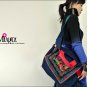 Miya CF-11 "Image" Ethnic Embroidery denim Tote Multi-use Shoulder Women Messenger Bag