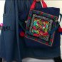 Miya CF-11 "Image" Ethnic Embroidery denim Tote Multi-use Shoulder Women Messenger Bag