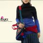 Miya CF-11 "Image" Ethnic Embroidery denim Tote Multi-use Shoulder Women Messenger Bag