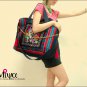 Miya CF-08 "Kirin" Original Ethnic Embroidered Female Tote Shoulder Book Denim Bag Multi-use